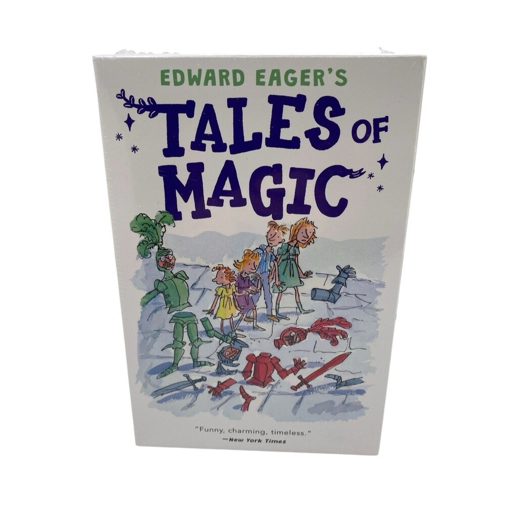 Tales of Magic 4 Book Boxed Set by Edward Eager Fantasy Adventure NEW SEALED